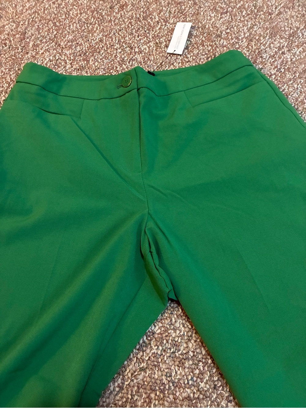 New York & Company Green Petite Trousers